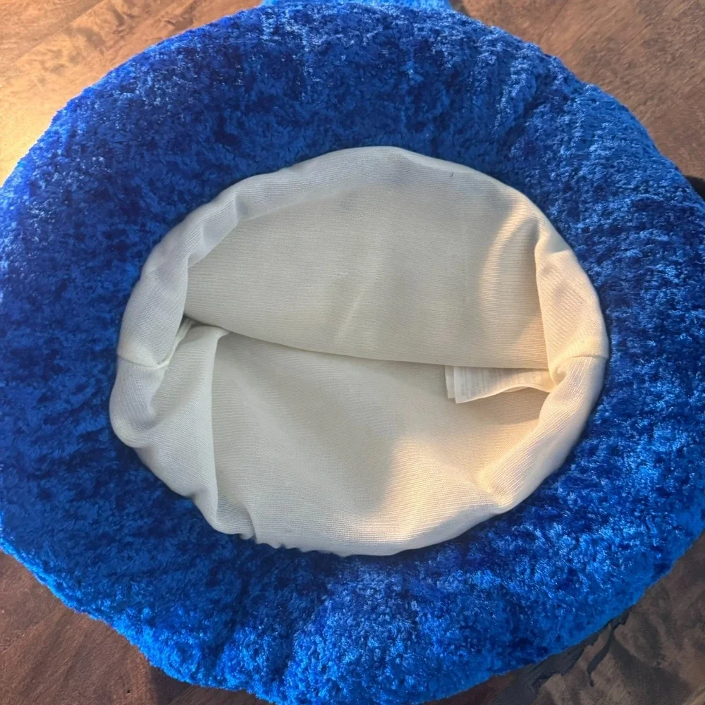 Disneyland World Mickey Mouse Sorcerer Wizard Blue‎ Hat With Ears Adult